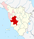 Localização geográfica da diocese