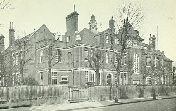 The school in 1922