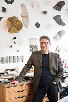 Jaakov Blumas in seinem Atelier 2014