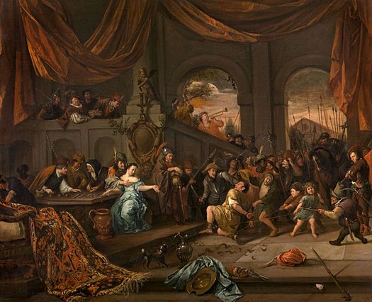 Jan Steen - De bespotting van Simson - Koninklijk Museum voor Schone Kunsten Antwerpen2.jpeg