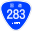 Japanese National Route Sign 0283.svg