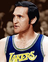 head shot of Jerry West