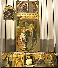 Retablo dell'Annunciazione (1410) di Juan Mates