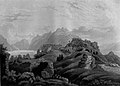 Johann Jakob Falkeisen, Colico, Forte di Fuentes, 1840.jpg