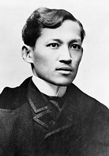 Jose Rizal is considered one of the national heroes of the Philippines but according to Ambeth Ocampo, no historical Filipino personage has been declared officially as being a National Hero through law. Jose Rizal full.jpg