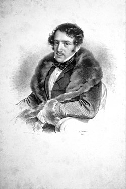 Josef Dessauer – litografie Josepha Kriehubera z r. 1831