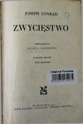 Joseph Conrad Zwycięstwo