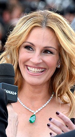 Julia Roberts vid filmfestivalen i Cannes 2016.