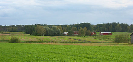 Countryside in Somero, seen from Hämeen Härkätie