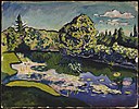 Kandinsky - Akhtyrka. Etang du parc, 1917.jpg