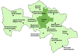 Karte Gemeinde Toszek (Tost).png