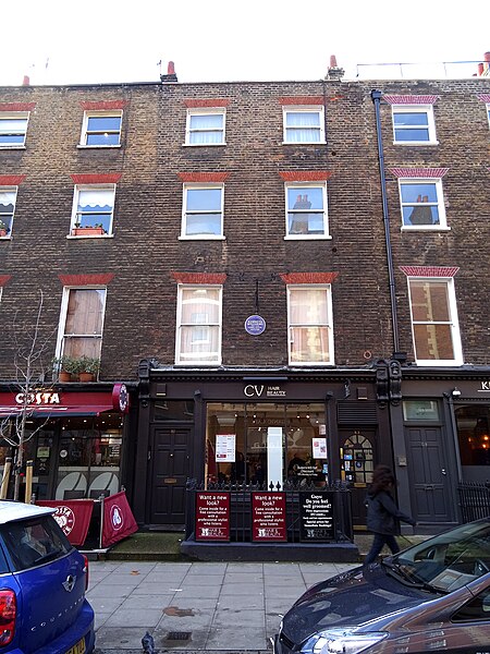 File:Kenneth Williams - 57 Marchment Street London WC1N 1AP (Marchmont Association).jpg