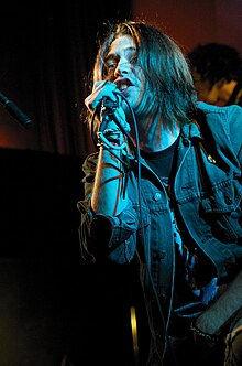 Kevvy Mental on stage in 2009. Photo by: Scott Alexander.