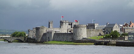 King John's Castle on the River Shannon