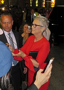 Jamie Lee Curtis at the Knives Out Toronto premiere Knives Out 04 (48810268096).jpg