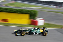 Heikki Kovalainen ved 2011 Grand Prix i Canada