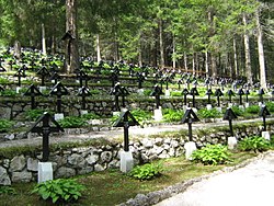 Rakousko-uherský vojenský hřbitov Croda Bagnata