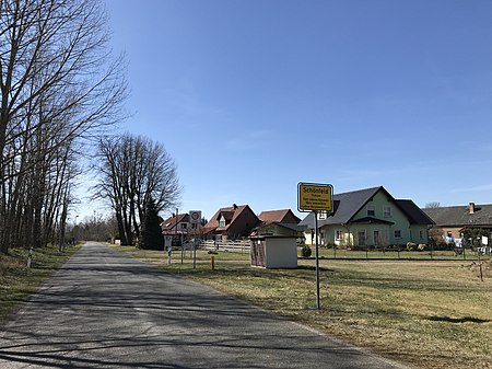 Lübbenau Schönfeld nördlicher Ortseingang