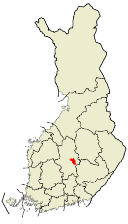 Laukaa - Localizazion