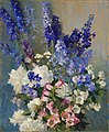 "Laura_Coombs_Hills_-_Larkspur,_Peonies,_and_Canterbury_Bells_-_26.240_-_Museum_of_Fine_Arts_Boston.jpg" by User:BotMultichillT