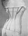 Fig. 164. — Le même corset vu de profil.