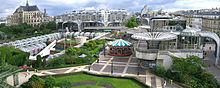 The modernist first incarnation of Forum des Halles, in 2007 Les-halles.jpg