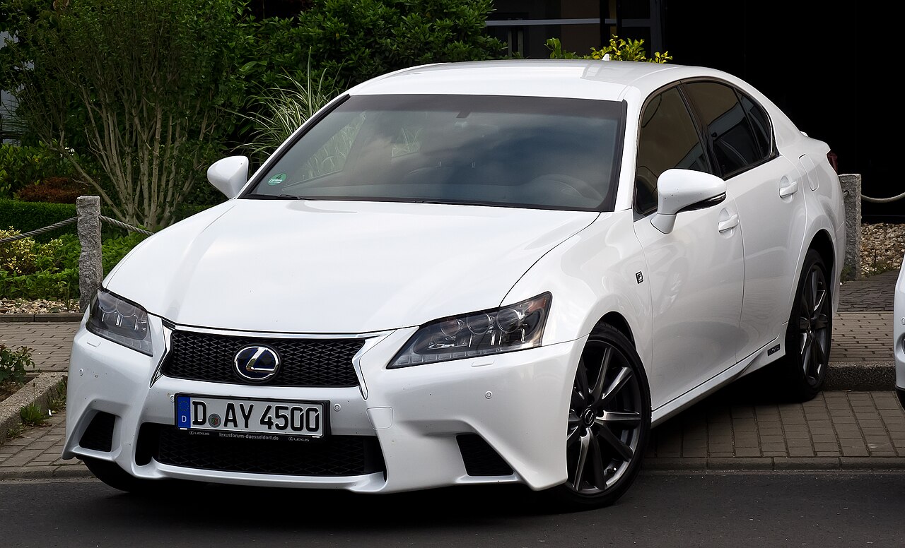 Image of Lexus GS 450h F Sport (IV) – Frontansicht, 18. Juni 2012, Düsseldorf