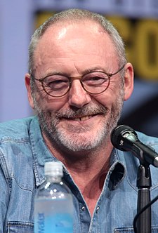 Liam Cunningham v roce 2017 na Comic Conu v San Diegu