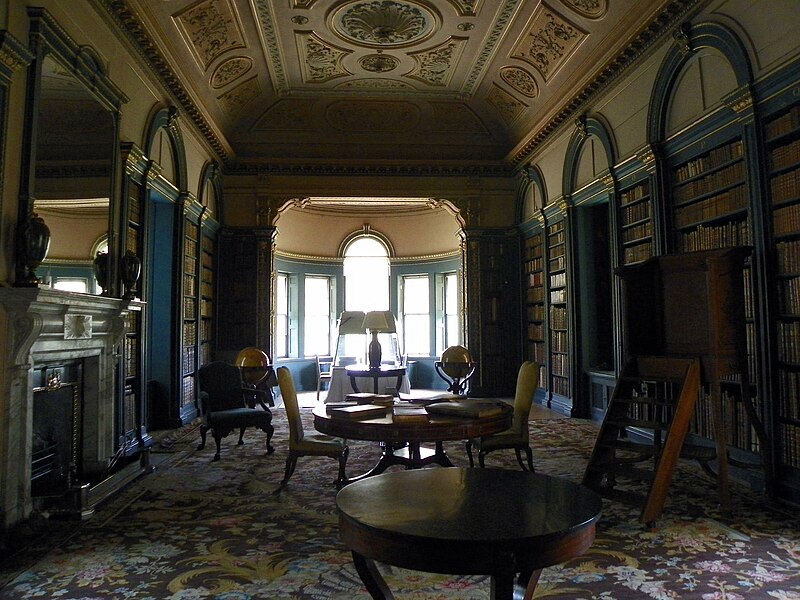 File:Library, Wimpole Hall (16443689803).jpg