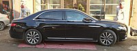2017 Lincoln Continental, side view (Changchun, China)