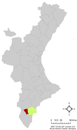 Localització de Crevillent respecte el País Valencià.png