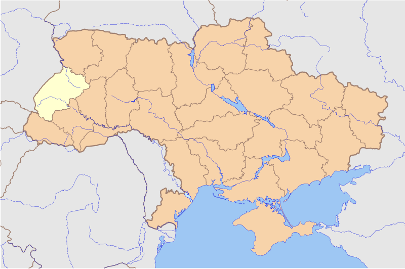 File:Locator map of Lviv province.svg