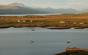 Loch na Lathaich and Ardtun, with Loch Scridain and Ben More in the background - geograph.org.uk - 811191.jpg