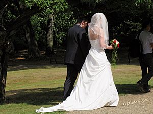 Long Wedding Dress for Couple with Flowers.jpg
