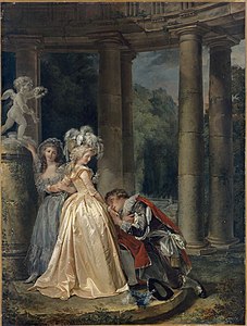 Louis-Roland Trinquesse, Le Serment à l'amour, 1786