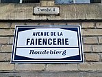 Vignette pour Avenue de la Faïencerie