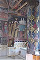 Vedere parțială a tabloului votiv de la Hurezi, din catolicon.