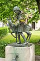 Der Märchenbrunnen in Brühl Beurbarung, der am 09.05.2014 wieder in betrieb ging. Gebaut wurde der Brunnen zwischen 1930 und 1935 vom Bildhauer Wilhelm Merten. Die Brinzeskulptur bezieht sich auf das Grimmsche Märchen Brüderchen und Schwesterchen. Quelle Badische Zeitung 10. Mai. 2014 Seite 10 "Die Trockenzeit ist vorbei" von Leon Ramseier