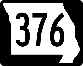 <span class="mw-page-title-main">Missouri Route 376</span> Short state highway in southwestern Missouri