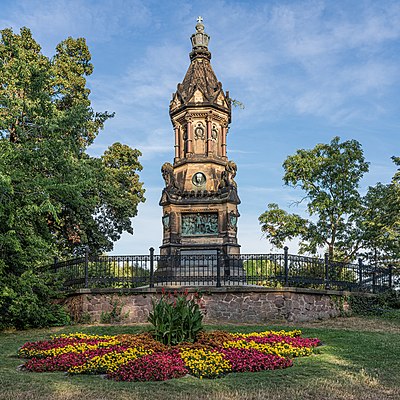Magdeburg, War memorial at Fürstenwallpark