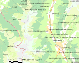 Saint-Rémy-de-Maurienne - Localizazion