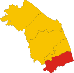 Provincia di Ascoli Piceno – Mappa