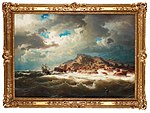 Bränningar och skeppsbrott vid Bohuslänska kusten (1856)