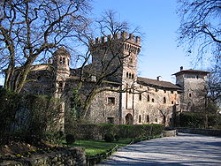 Castle in the frazione of Marne