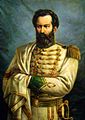 Martín Miguel de Güemes né à Salta et décédé en province de Salta (1785 - 1821), militaire et homme politique indépendantiste[43]. Gouverneur de Salta durant 6 ans, il mena une guerre de guerrilla constante, connue comme Guerra Gaucha, arrêtant ainsi six invasions de l'armée espagnole.
