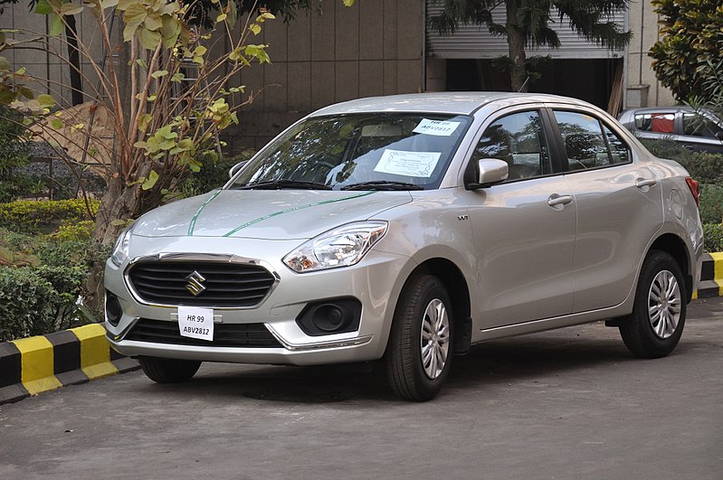 File:Maruti Suzuki Dzire VXi VVT - Subcompact Car - Kolkata 2018-01-17 7575.JPG