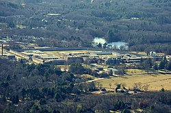 Aerial view of modern compound Massachusetts Correctional Institute Concord Aerial.JPG