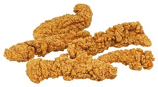 Buttermilk Crispy Tenders Food sold by the fast food chain McDonalds