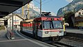 * Nomination Meiringen–Innertkirchen railway car at the Meiringen station, Switzerland. --Shansov.net 21:00, 8 February 2019 (UTC) * Promotion Good quality --Michielverbeek 23:35, 8 February 2019 (UTC)