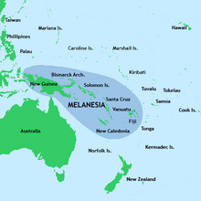 Map of Melanesia Melanesian Cultural Area.png